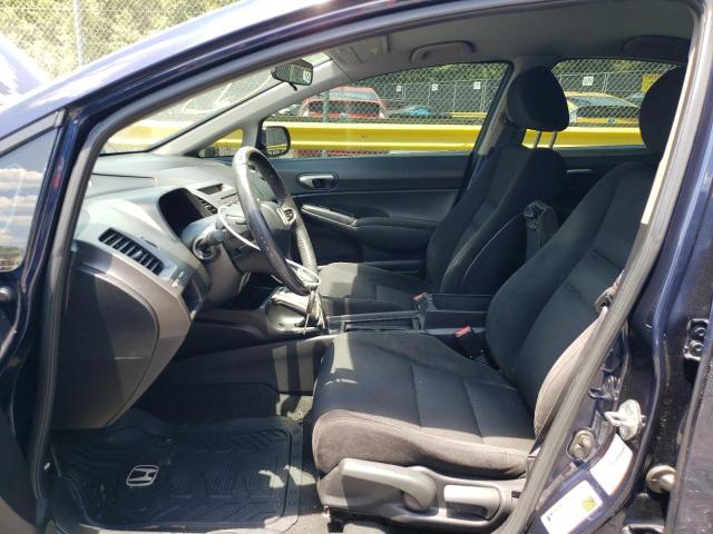 19XFA1F6XAE033766 - 2010 HONDA CIVIC LX-S Bleu photo 7