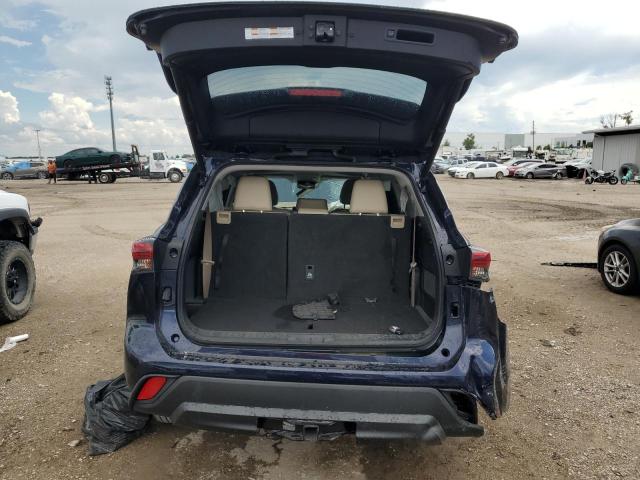 5TDGZRBH8MS071316 - 2021 TOYOTA HIGHLANDER XLE أزرق صورة 6