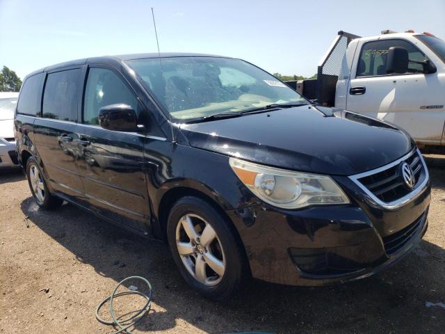 2V8HW34139R554923 - 2009 VOLKSWAGEN ROUTAN SE BLACK photo 4