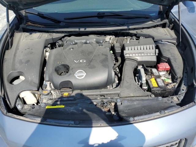 1N4AA5AP3AC825871 - 2010 NISSAN MAXIMA S BLUE photo 11