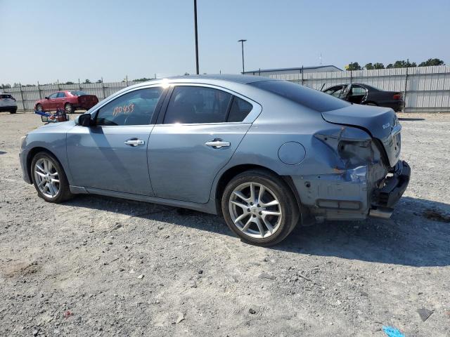 1N4AA5AP3AC825871 - 2010 NISSAN MAXIMA S BLUE photo 2