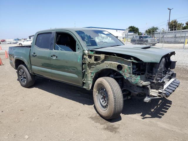 3TMAZ5CNXNM173771 - 2022 TOYOTA TACOMA DOUBLE CAB GREEN photo 4