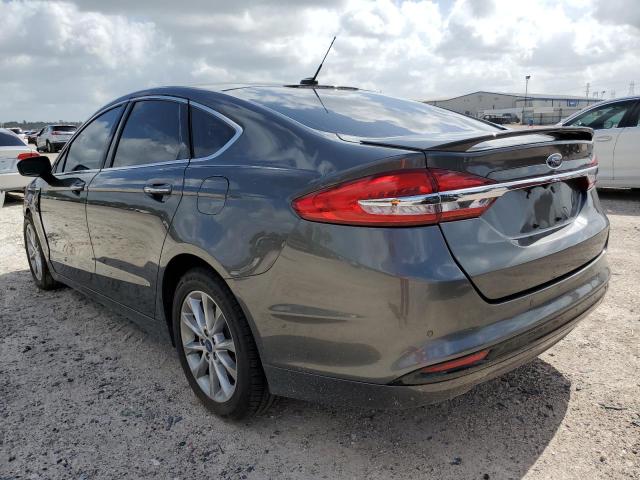 3FA6P0SU0JR136786 - 2018 FORD FUSION TITANIUM/PLATINUM PHEV CHARCOAL photo 2