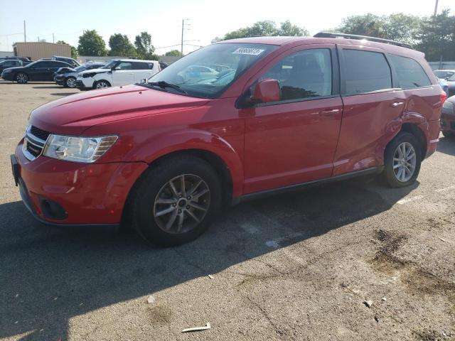 3C4PDCBB3DT588701 - 2013 DODGE JOURNEY SXT RED photo 1