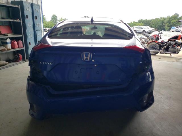 2HGFC2F70JH566286 - 2018 HONDA CIVIC EX BLUE photo 6