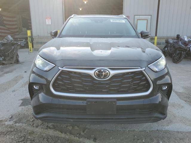 5TDGZRBH7NS595140 - 2022 TOYOTA HIGHLANDER XLE BLACK photo 5