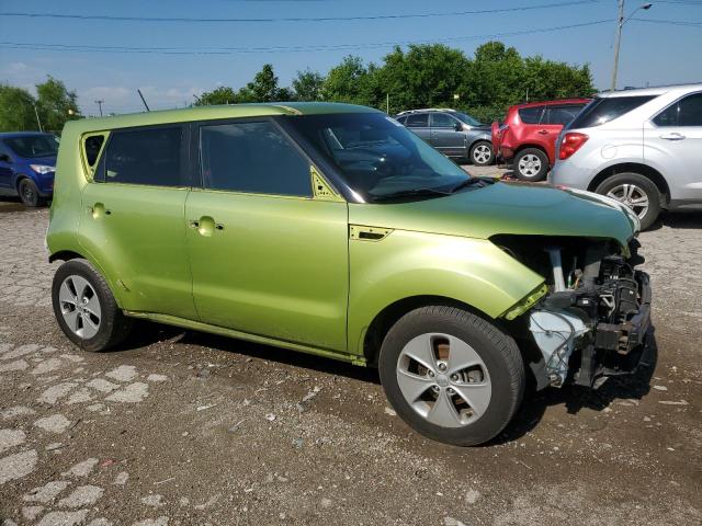 KNDJN2A22E7744294 - 2014 KIA SOUL GREEN photo 4