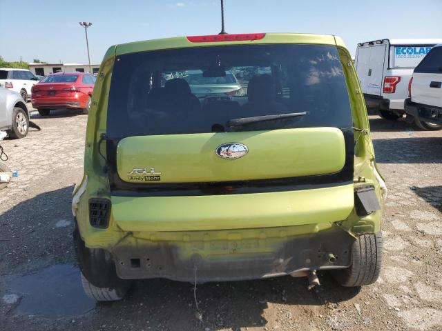 KNDJN2A22E7744294 - 2014 KIA SOUL GREEN photo 6