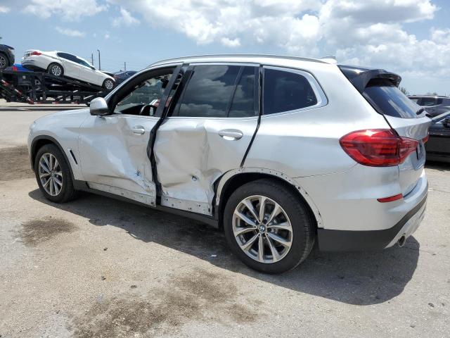 5UXTY5C03M9F59365 - 2021 BMW X3 XDRIVE30I SILVER photo 2