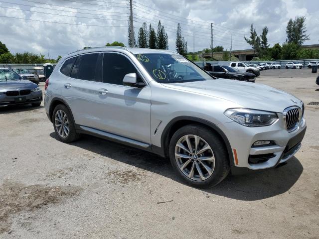 5UXTY5C03M9F59365 - 2021 BMW X3 XDRIVE30I SILVER photo 4