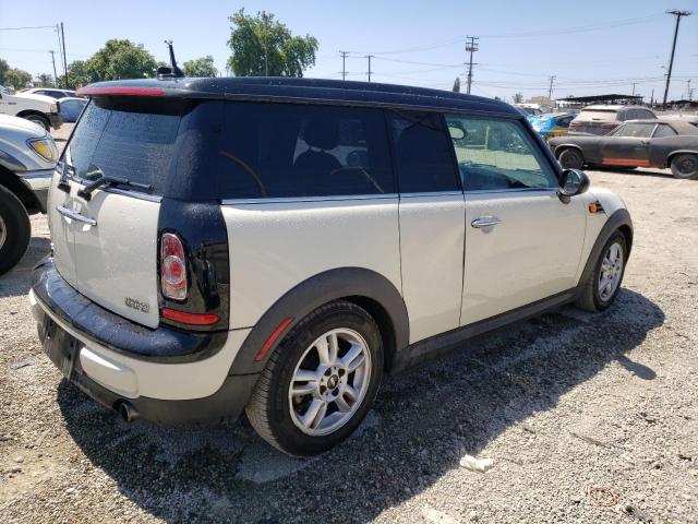 WMWZF3C53CT488827 - 2012 MINI COOPER CLUBMAN WHITE photo 3