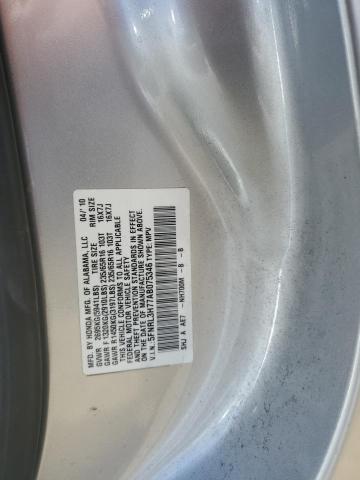 5FNRL3H77AB075346 - 2010 HONDA ODYSSEY EXL Gümüş foto 13