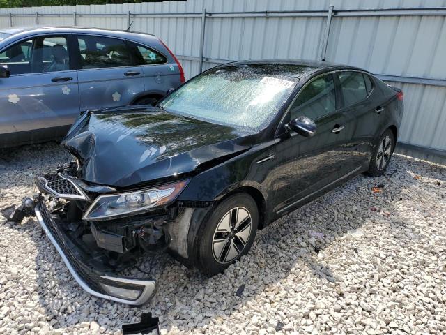 KNAGM4AD8C5021968 - 2012 KIA OPTIMA HYBRID BLACK photo 1