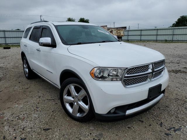 1C4SDJET6DC698589 - 2013 DODGE DURANGO CITADEL WHITE photo 4