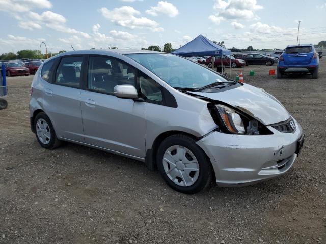 JHMGE8H39DC009571 - 2013 HONDA FIT SILVER photo 4