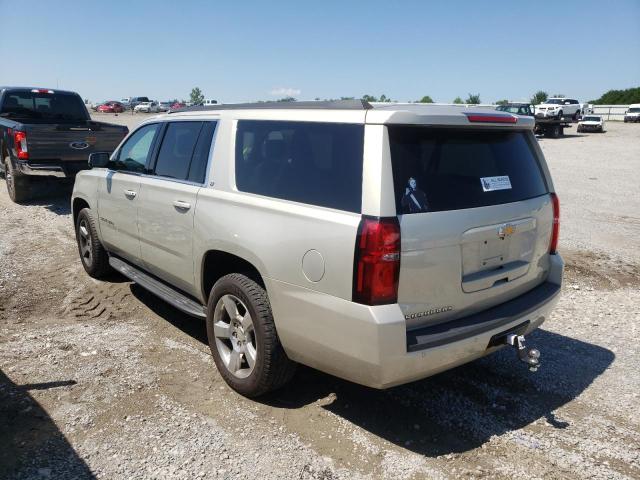 1GNSKHKC9GR266851 - 2016 CHEVROLET SUBURBAN K1500 LT BEIGE photo 2