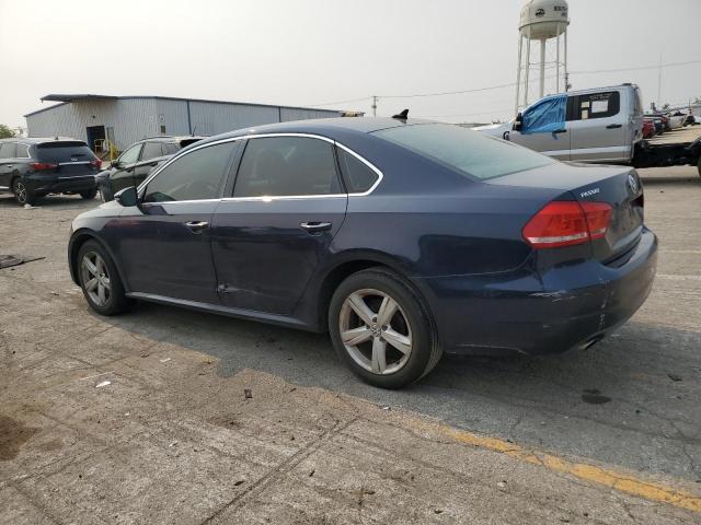 1VWBH7A35CC048712 - 2012 VOLKSWAGEN PASSAT SE 蓝色 照片 2