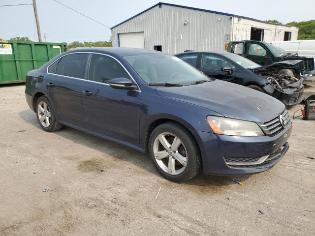 1VWBH7A35CC048712 - 2012 VOLKSWAGEN PASSAT SE 蓝色 照片 4