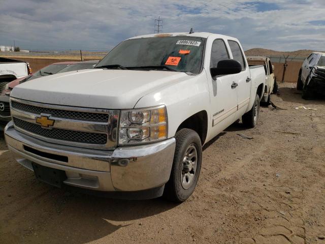 3GCPCREA2DG135686 - 2013 CHEVROLET SILVERADO C1500  LS WHITE photo 1