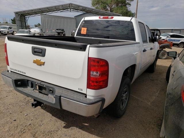 3GCPCREA2DG135686 - 2013 CHEVROLET SILVERADO C1500  LS WHITE photo 3