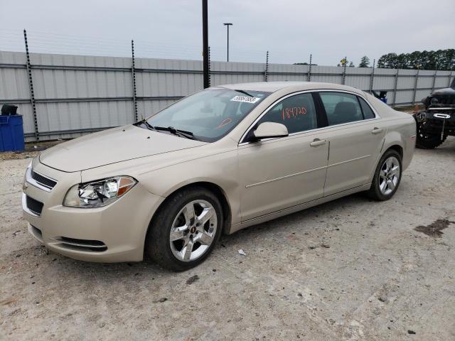 1G1ZC5EB2AF187027 - 2010 CHEVROLET MALIBU 1LT CREAM photo 1