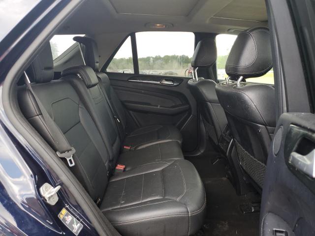 4JGDA5HB6FA568947 - 2015 MERCEDES-BENZ ML 350 4MATIC BLUE photo 11
