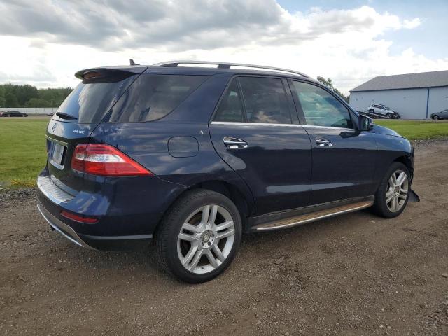 4JGDA5HB6FA568947 - 2015 MERCEDES-BENZ ML 350 4MATIC BLUE photo 3