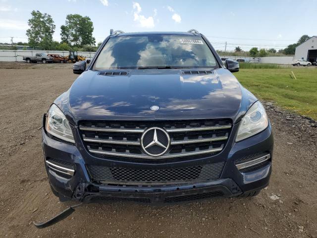 4JGDA5HB6FA568947 - 2015 MERCEDES-BENZ ML 350 4MATIC BLUE photo 5