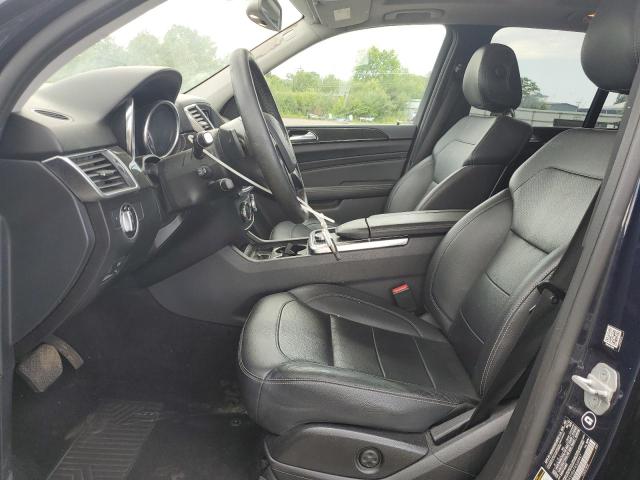 4JGDA5HB6FA568947 - 2015 MERCEDES-BENZ ML 350 4MATIC BLUE photo 7
