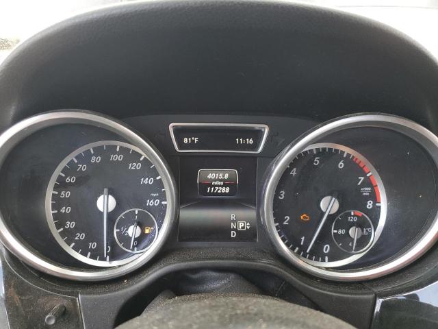 4JGDA5HB6FA568947 - 2015 MERCEDES-BENZ ML 350 4MATIC BLUE photo 9