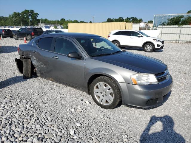 1C3CDZAB3CN216958 - 2012 DODGE AVENGER SE GRAY photo 4