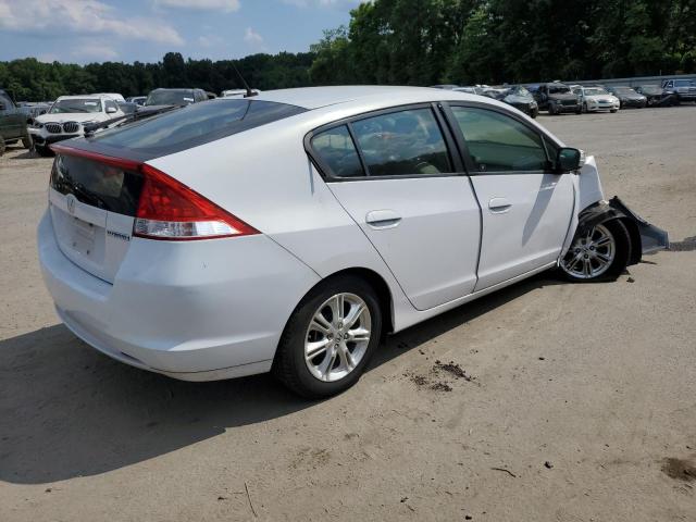 JHMZE2H79AS006146 - 2010 HONDA INSIGHT EX WHITE photo 3