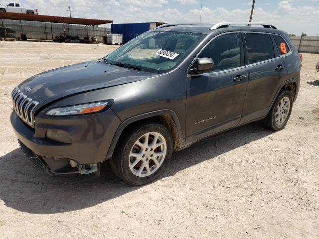 1C4PJLCB0GW265311 - 2016 JEEP CHEROKEE LATITUDE GRAY photo 1