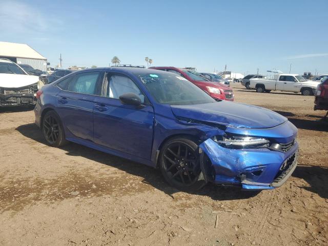 2HGFE2F51NH559149 - 2022 HONDA CIVIC SPORT BLUE photo 4