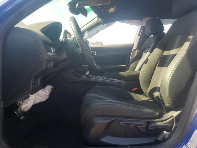 2HGFE2F51NH559149 - 2022 HONDA CIVIC SPORT BLUE photo 7