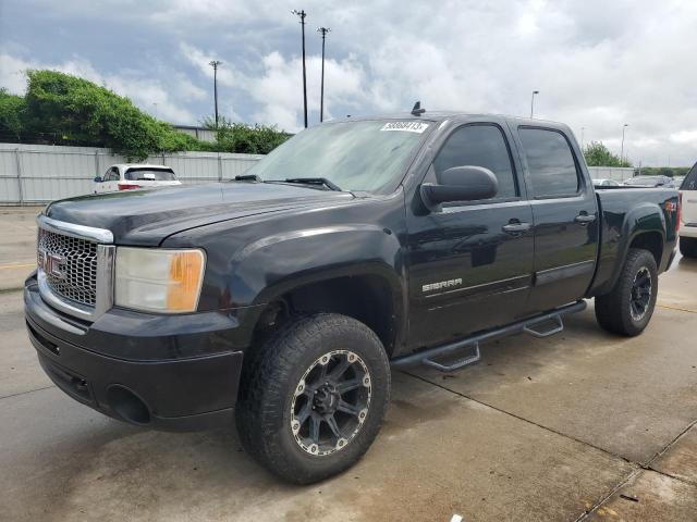 3GTP2VE70DG222387 - 2013 GMC SIERRA K1500 SLE BLACK photo 1