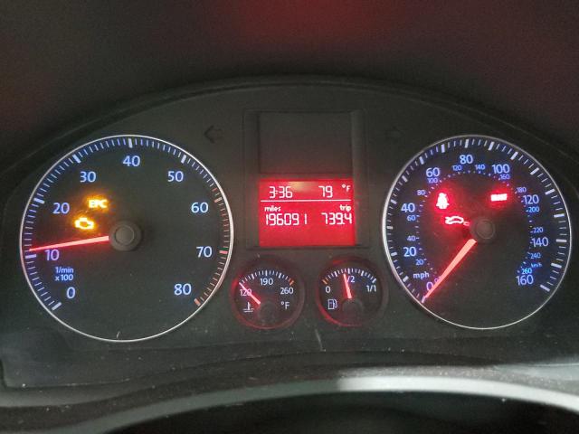 3VWEG71K57M153844 - 2007 VOLKSWAGEN JETTA WOLFSBURG 黑色 照片 9