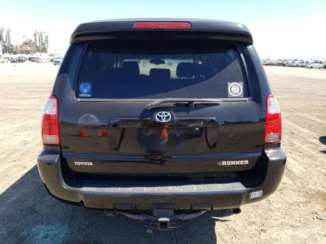 JTEZT14R968008293 - 2006 TOYOTA 4RUNNER SR5 BLACK photo 6