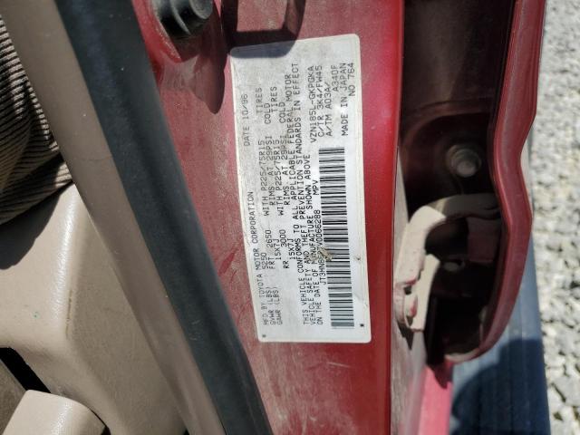 JT3HN86R7V0066288 - 1997 TOYOTA 4RUNNER SR5 红色 照片 13