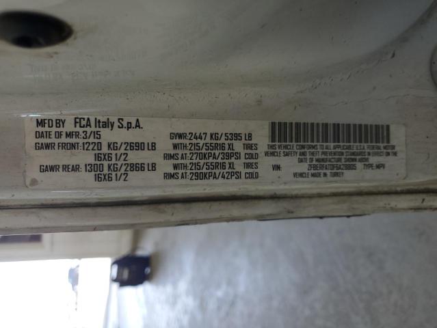 ZFBERFAT0F6A28805 - 2015 RAM PROMASTER Bicolore photo 14