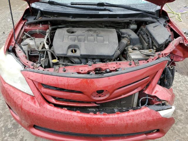 JTDBU4EE9B9146341 - 2011 TOYOTA COROLLA LE BASE RED photo 11