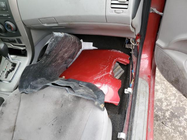 JTDBU4EE9B9146341 - 2011 TOYOTA COROLLA LE BASE RED photo 12