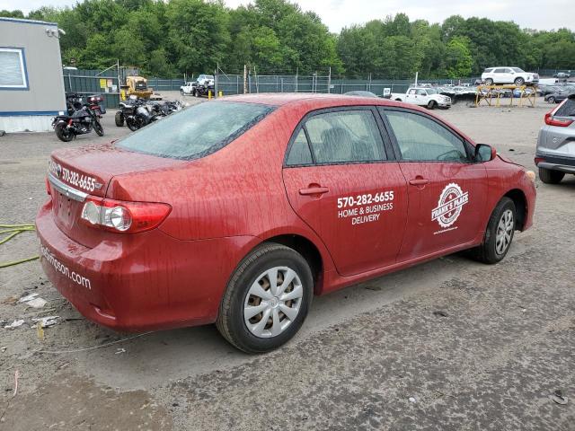 JTDBU4EE9B9146341 - 2011 TOYOTA COROLLA LE BASE RED photo 3