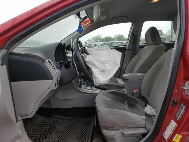 JTDBU4EE9B9146341 - 2011 TOYOTA COROLLA LE BASE RED photo 7