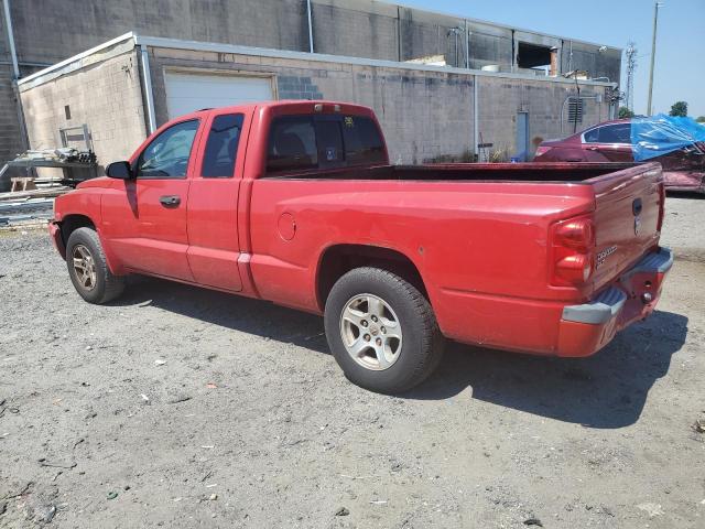 1D7HE42K17S250670 - 2007 DODGE DAKOTA SLT RED photo 2