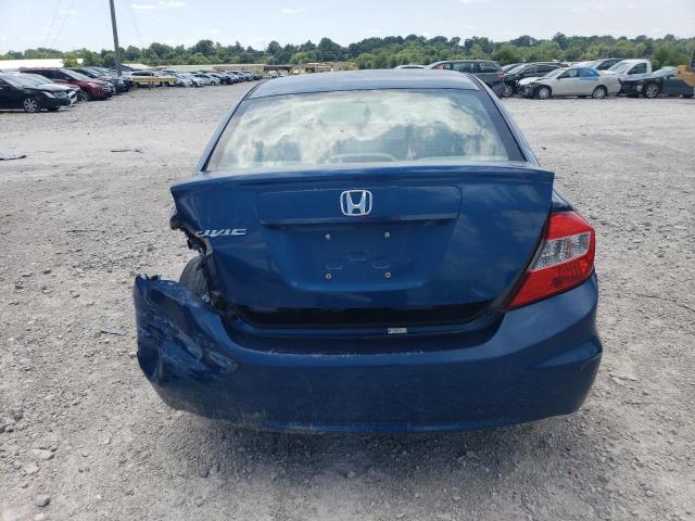 19XFB2F52CE031815 - 2012 HONDA CIVIC LX BLUE photo 6