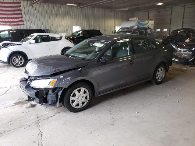 3VW2K7AJ0DM318073 - 2013 VOLKSWAGEN JETTA BASE 灰色 照片 1