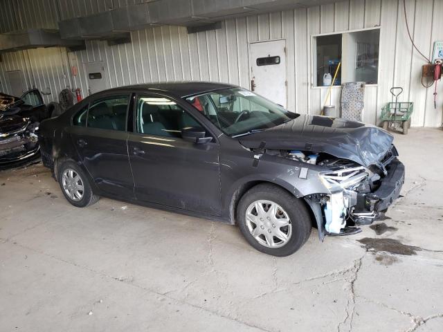 3VW2K7AJ0DM318073 - 2013 VOLKSWAGEN JETTA BASE 灰色 照片 4