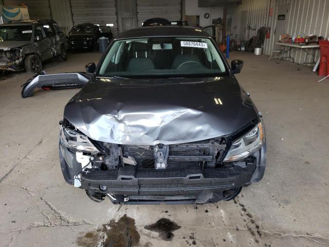 3VW2K7AJ0DM318073 - 2013 VOLKSWAGEN JETTA BASE 灰色 照片 5