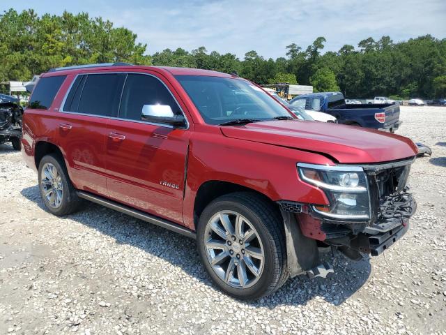 1GNSKCKCXFR221743 - 2015 CHEVROLET TAHOE K1500 LTZ RED photo 4